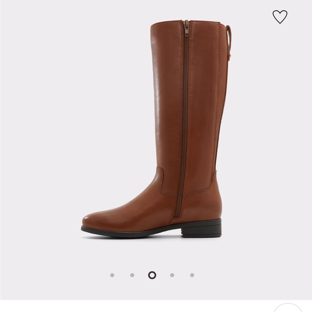 Brown High Leather Boots